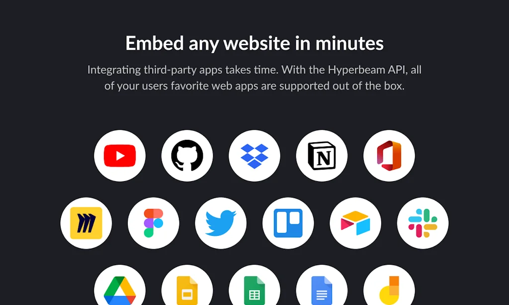 Hyperbeam API screenshot 3 of 6