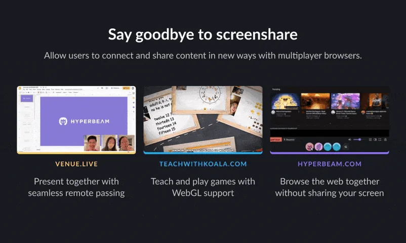 Hyperbeam API screenshot 5 of 6
