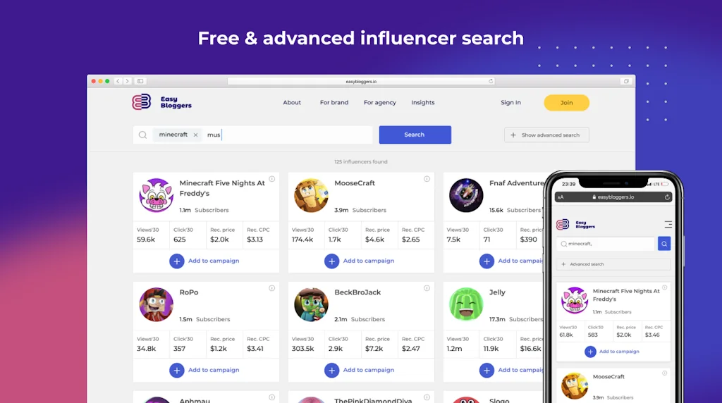 EasyBloggers screenshot 1 of 3