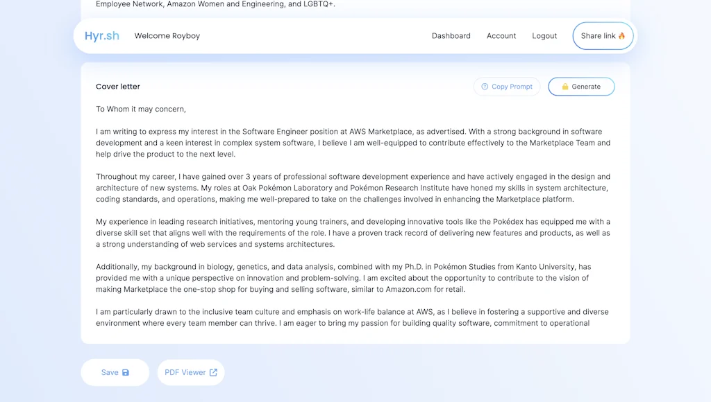 Hyr.sh screenshot 6 of 7