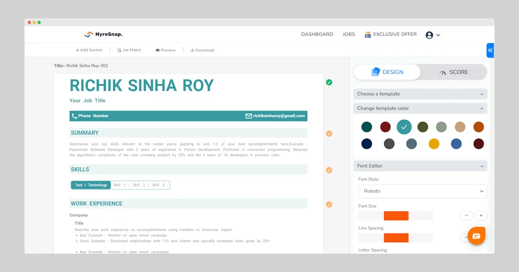 HyreSnap screenshot 2 of 9