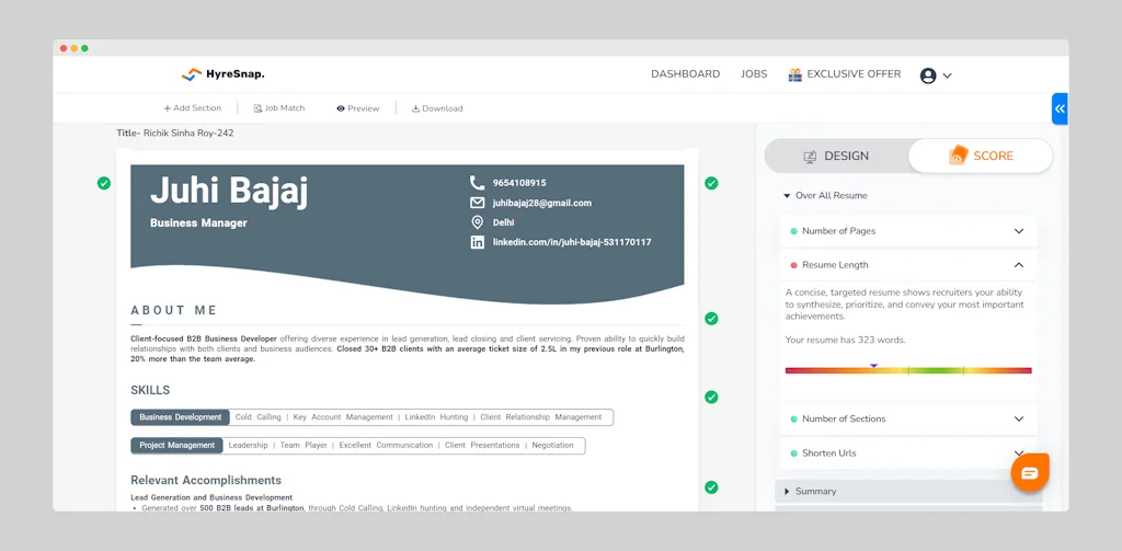 HyreSnap screenshot 9 of 9