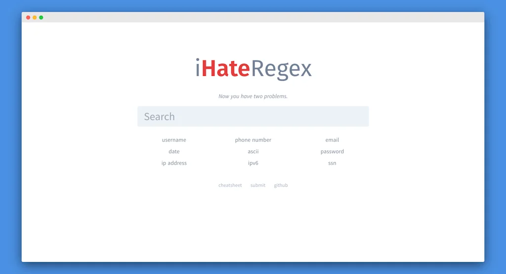 i Hate Regex screenshot 1 of 4