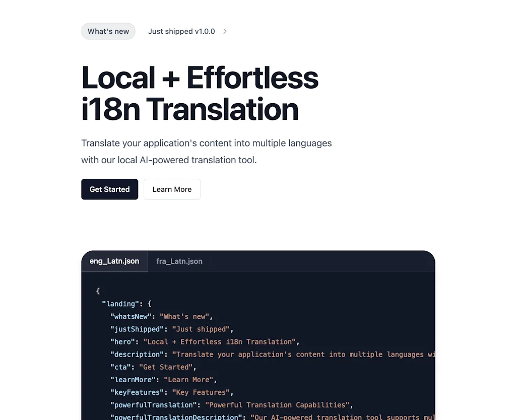 i18nlocale screenshot 1 of 5