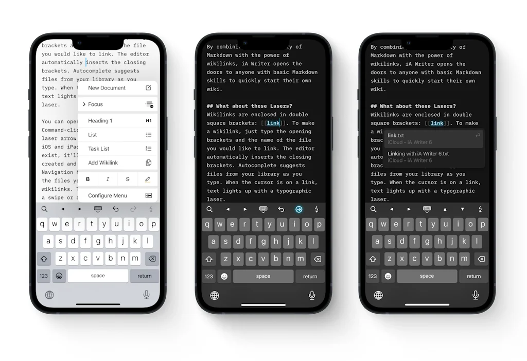iA Writer screenshot 2 of 4