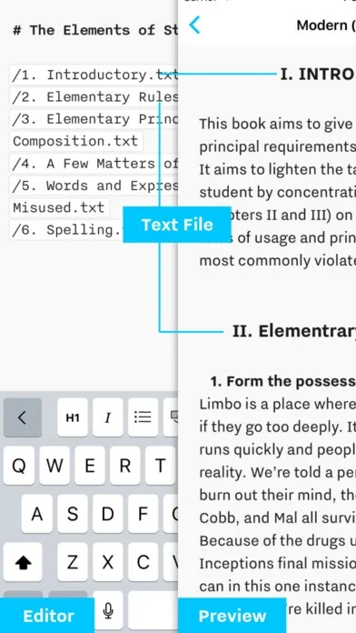 iA Writer screenshot 2 of 11
