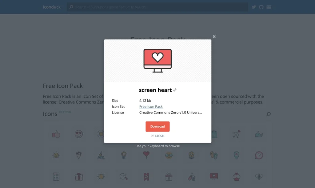 Iconduck screenshot 4 of 5