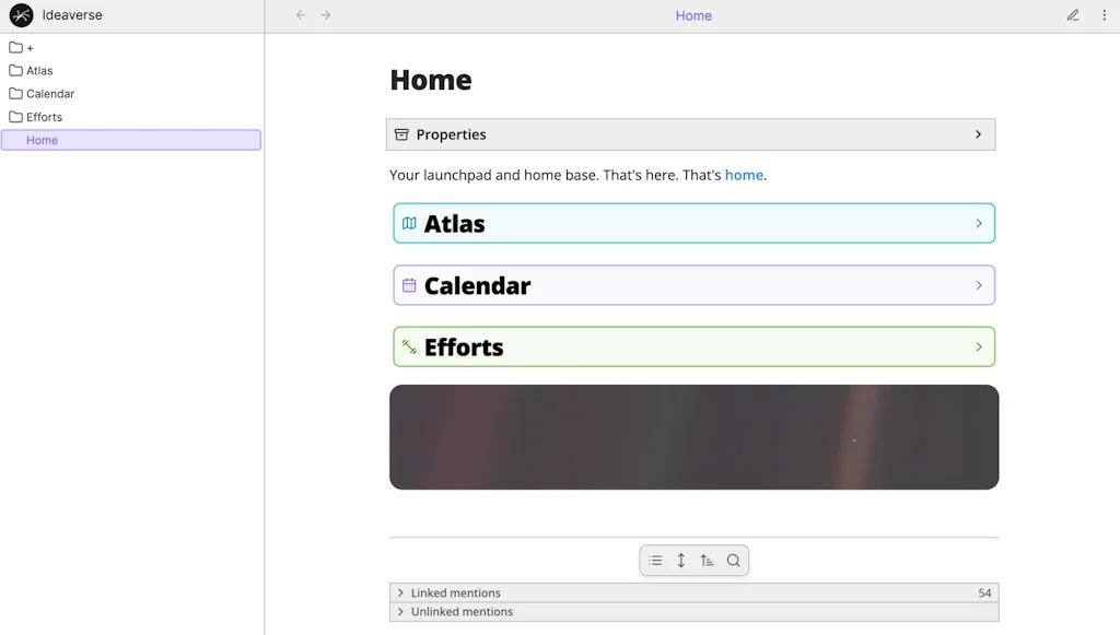 Ideaverse for Obsidian screenshot 3 of 5