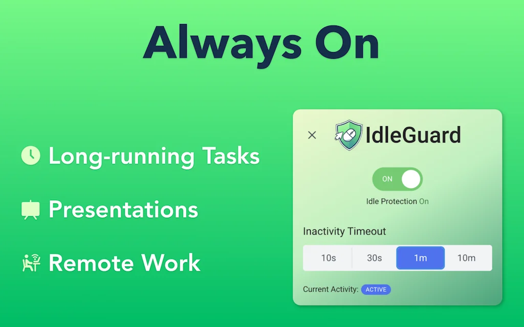IdleGuard screenshot 2 of 5
