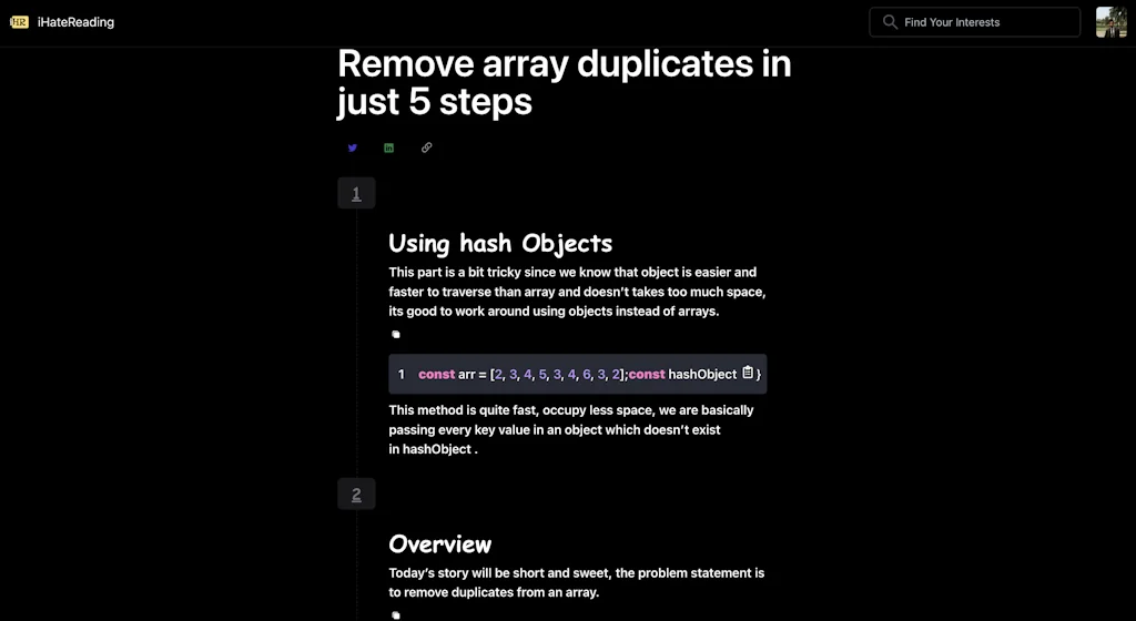 iHateReading screenshot 3 of 5