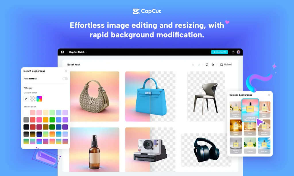 Image Batch Edit by CapCut screenshot 3 of 5