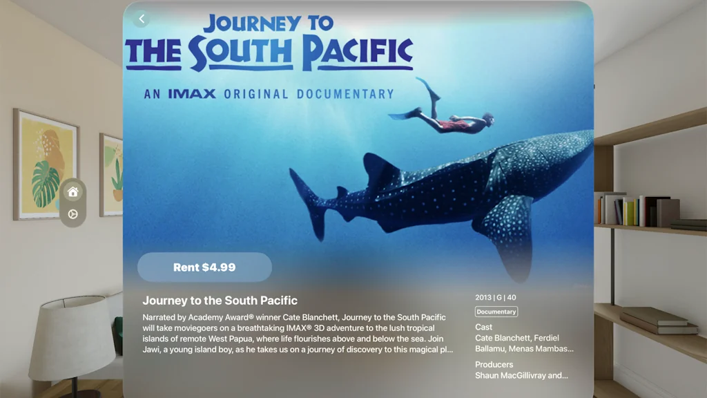 IMAX for  Vision Pro screenshot 6 of 7