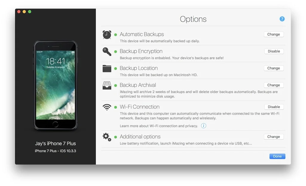 iMazing screenshot 2 of 3