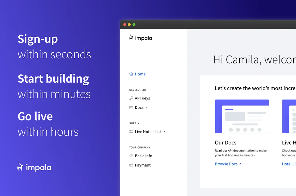 Impala Hotel Booking API screenshot 2 of 4
