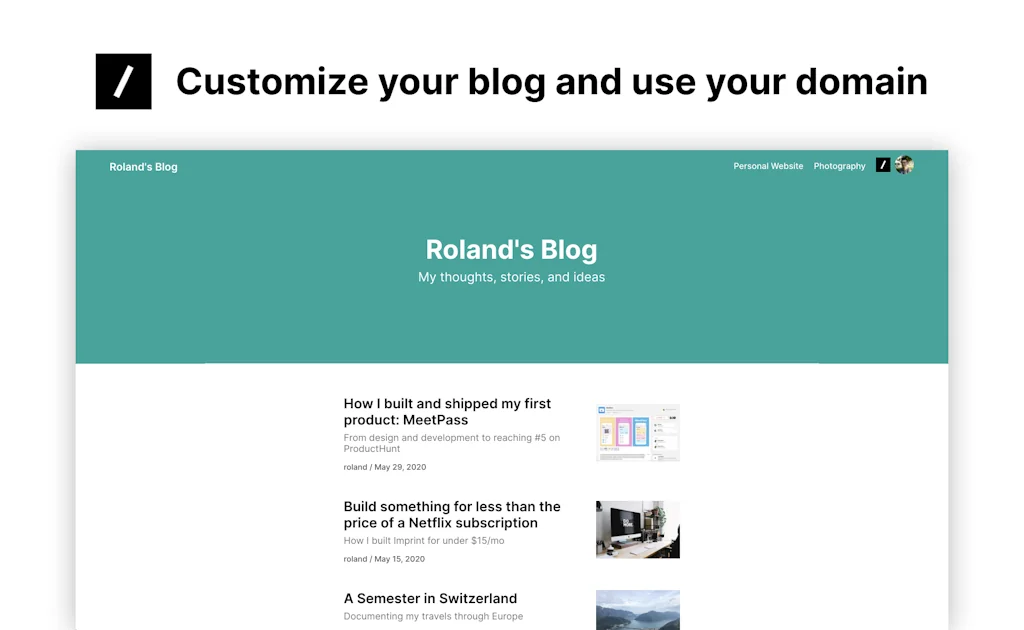 Imprint screenshot 2 of 4