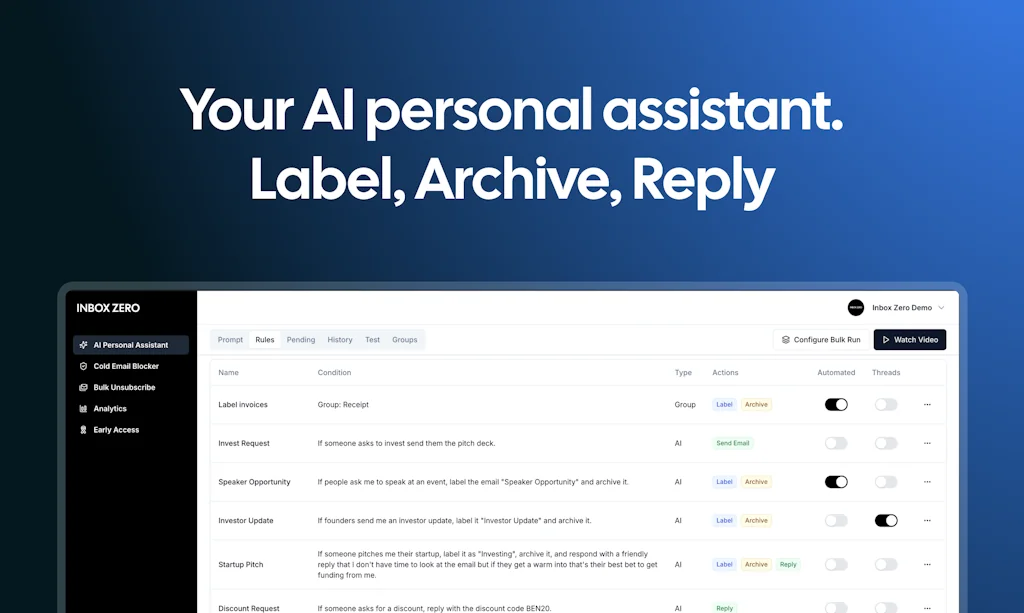 Inbox Zero screenshot 2 of 8