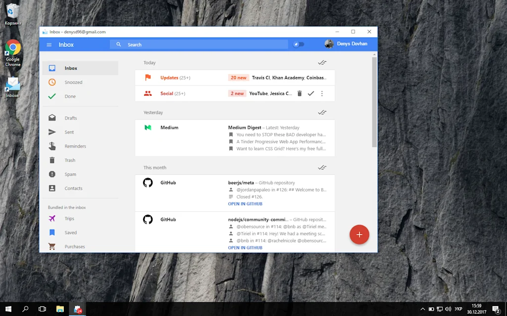 Inboxer screenshot 2 of 3