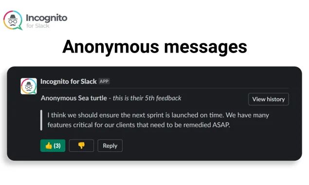 Incognito for Slack screenshot 2 of 6