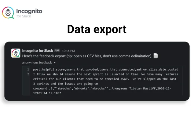 Incognito for Slack screenshot 4 of 6