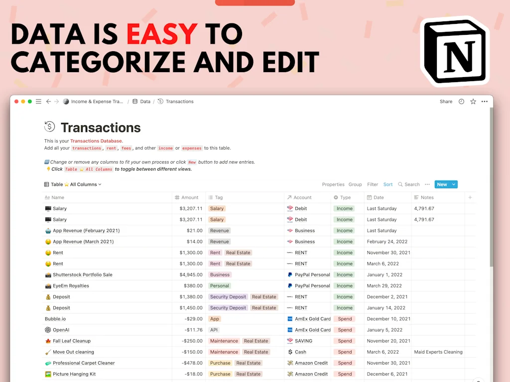 Income & Expense Tracker screenshot 7 of 10