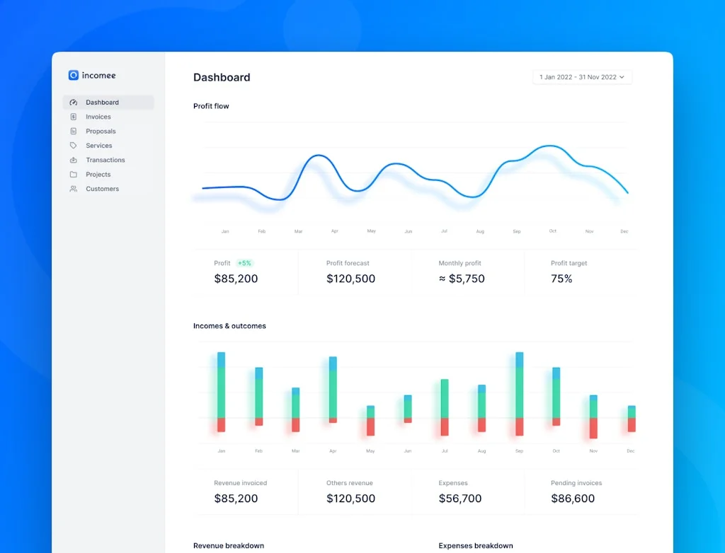 Incomee screenshot 1 of 5