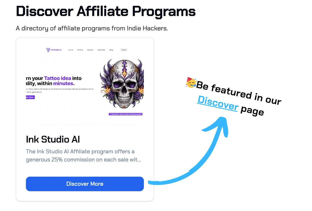 Indie Affiliates screenshot 3 of 5