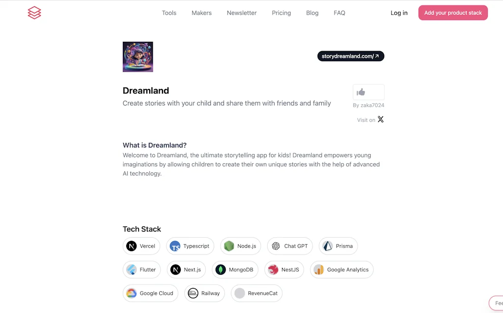 Indie Hacker Stacks screenshot 2 of 4