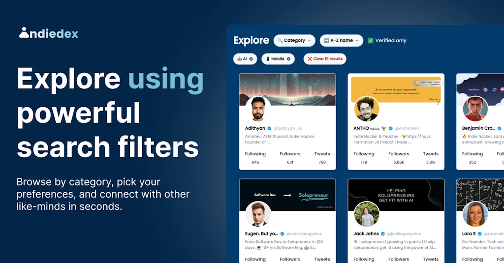 Indiedex screenshot 3 of 4