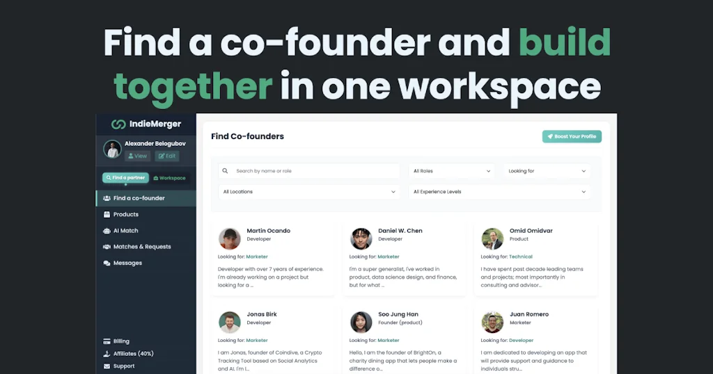 IndieMerger screenshot 1 of 7