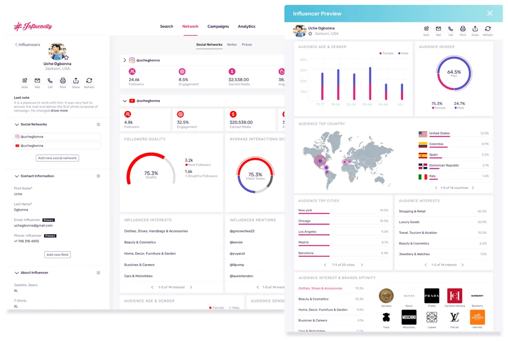 Influencity screenshot 2 of 7