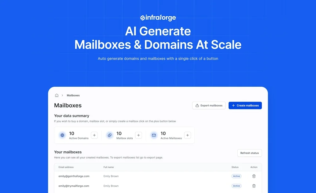 Infraforge screenshot 2 of 4