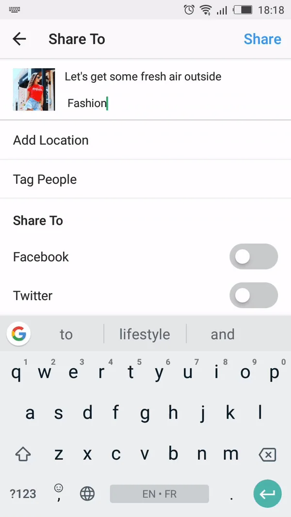 Infuse for Instagram screenshot 2 of 6