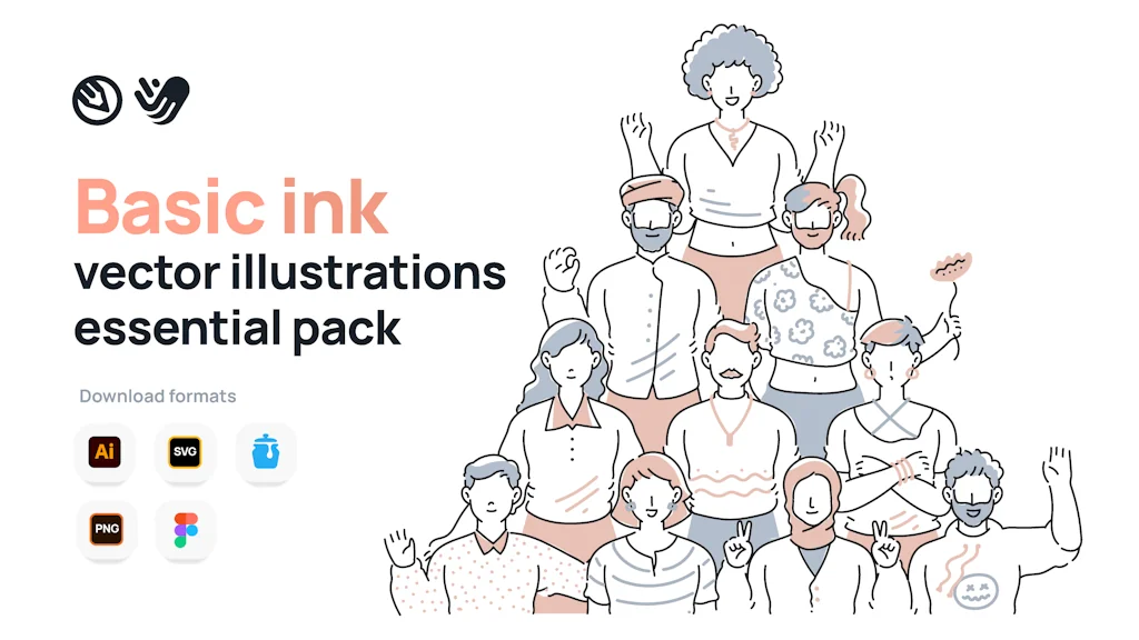 Ink illustrations screenshot 1 of 15