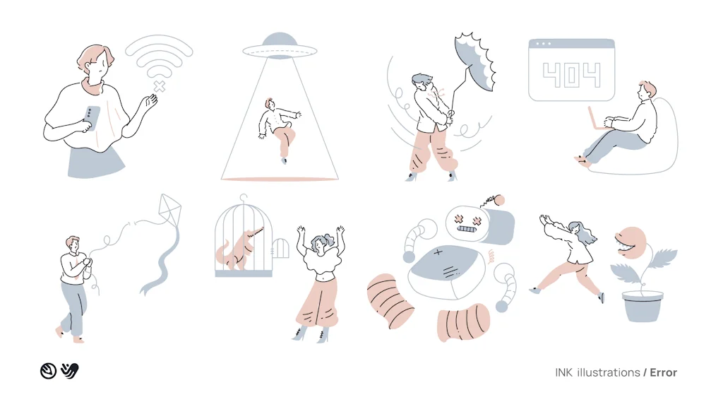 Ink illustrations screenshot 11 of 15