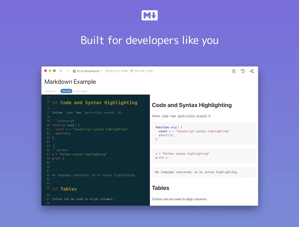 Inkdrop screenshot 3 of 7