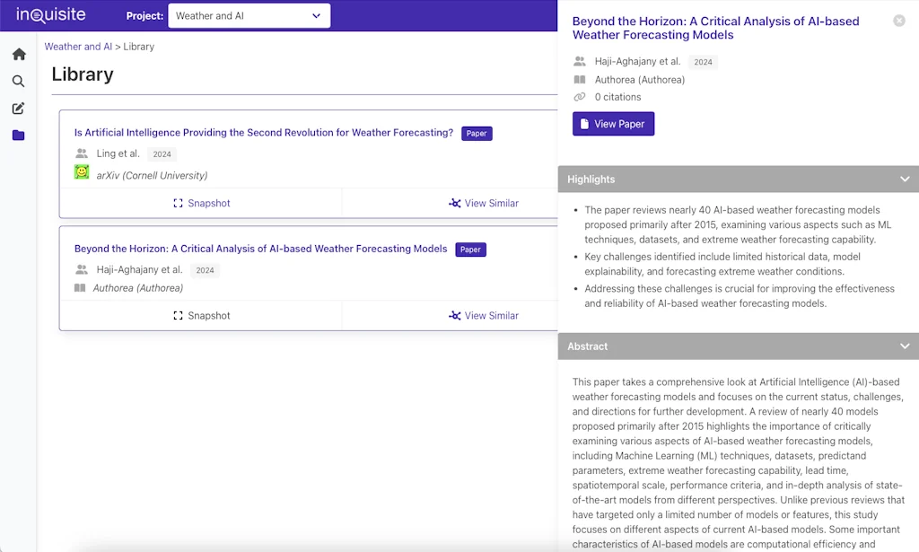 Inquisite screenshot 4 of 6