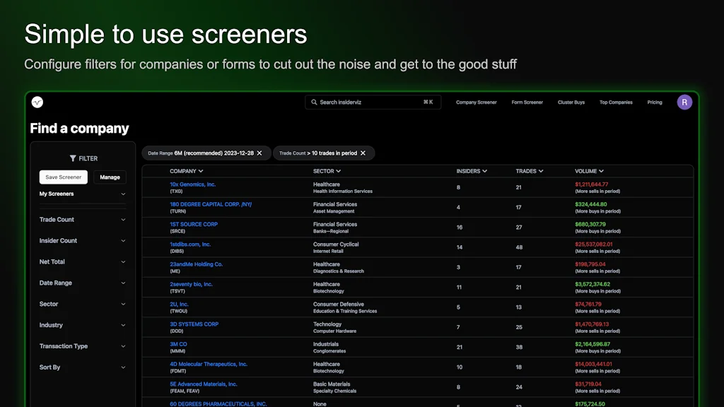 insiderviz screenshot 2 of 5
