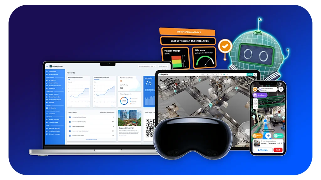 Inspekly — Revolutionary CMMS with AR/XR screenshot 2 of 7