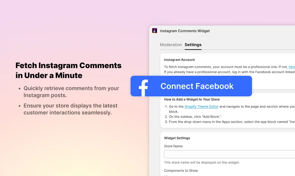Instagram Comments Widget screenshot 2 of 6