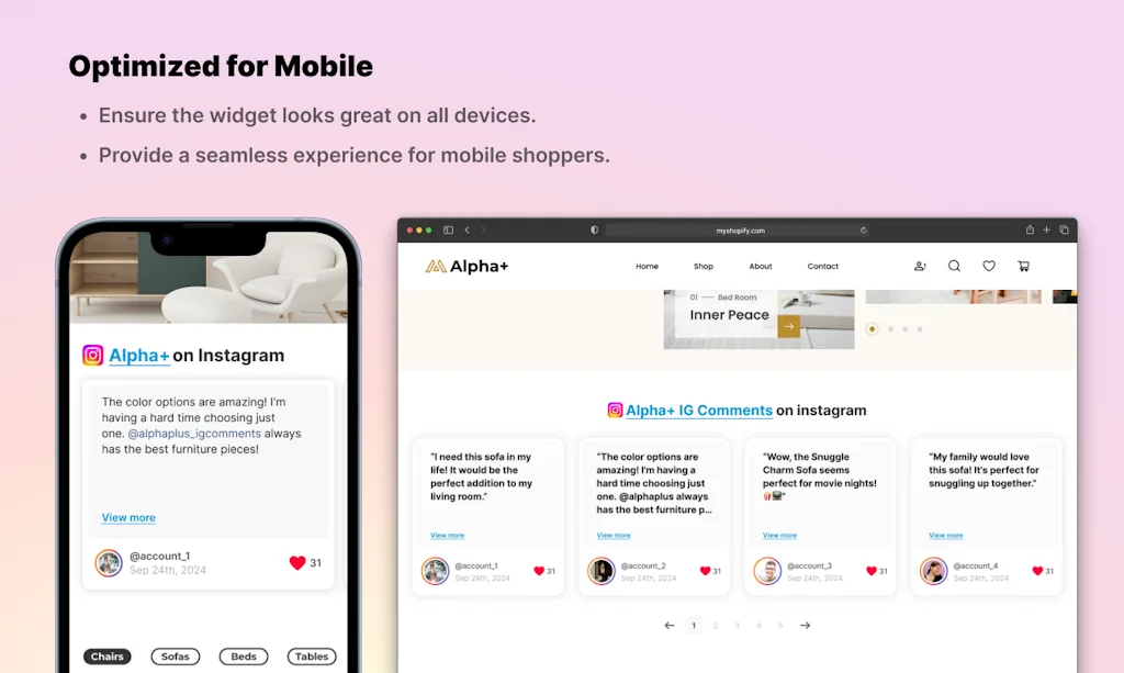 Instagram Comments Widget screenshot 6 of 6