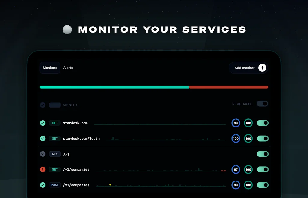 Instatus screenshot 1 of 4