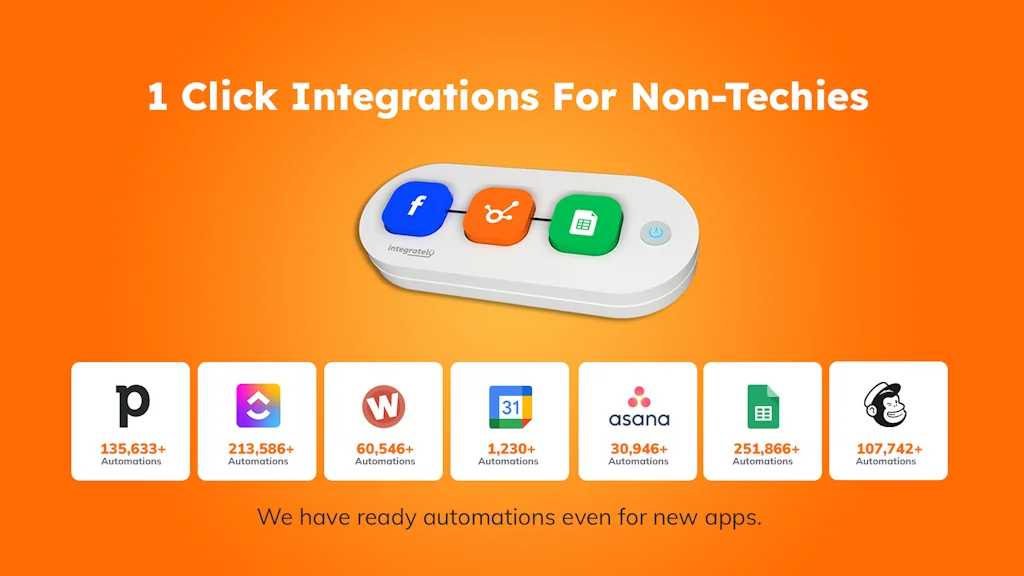 Integrately -1 Click integration screenshot 3 of 7