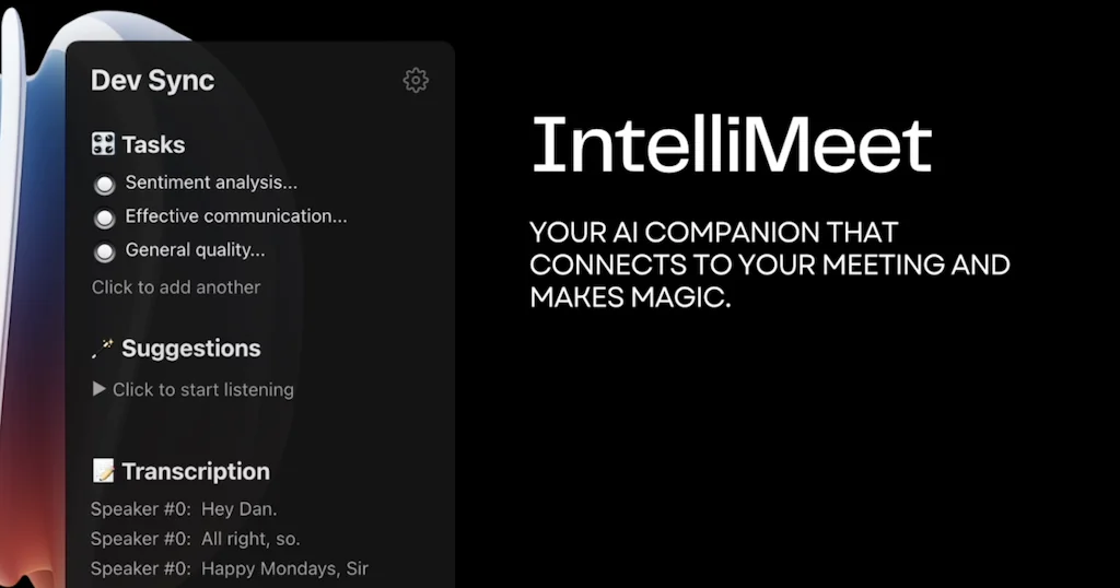 IntelliMeet screenshot 2 of 4