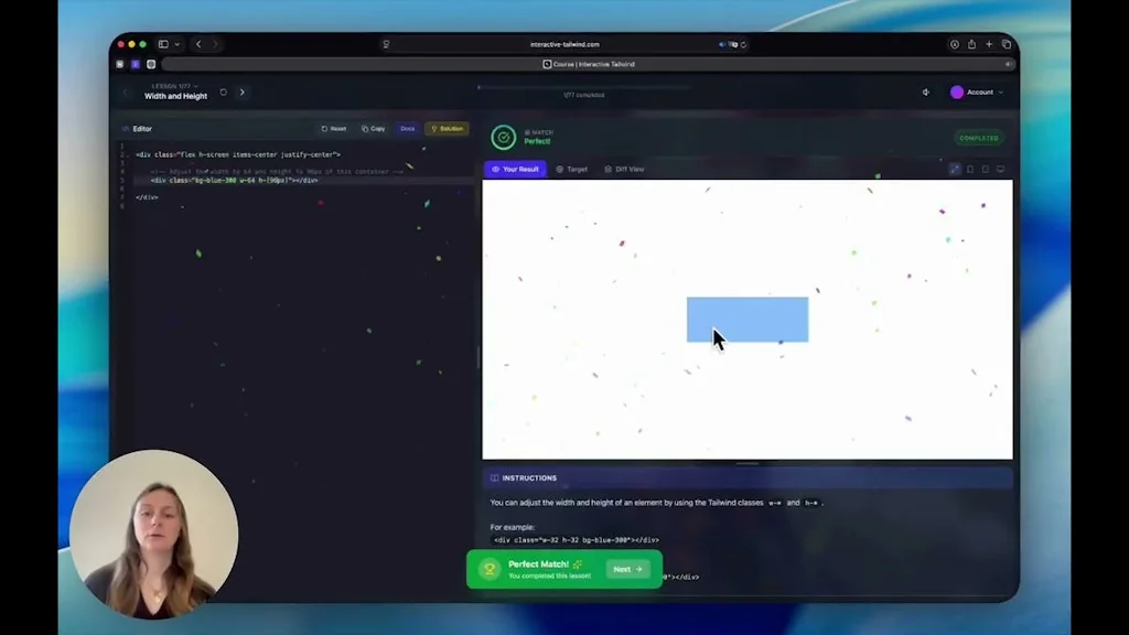 Interactive Tailwind CSS screenshot 2 of 5