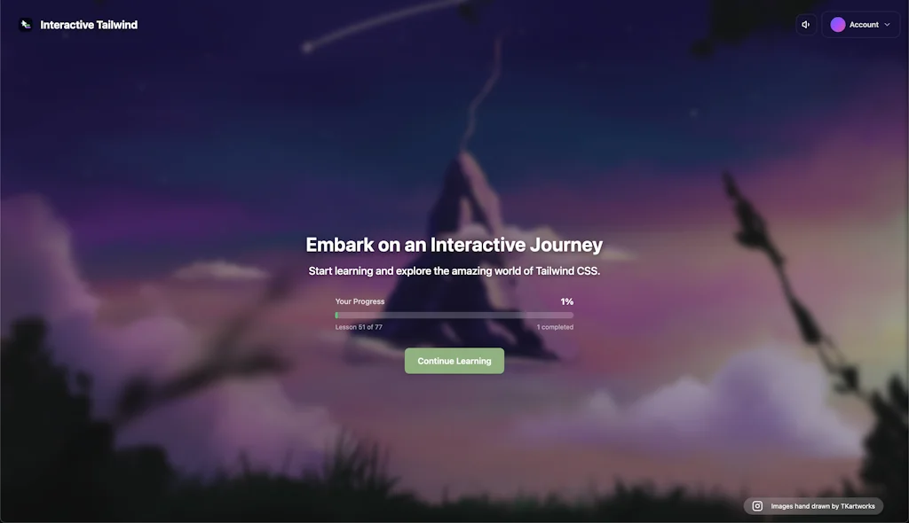 Interactive Tailwind CSS screenshot 5 of 5