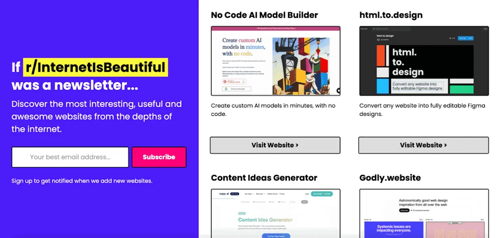 Internet Is Beautiful screenshot 1 of 2