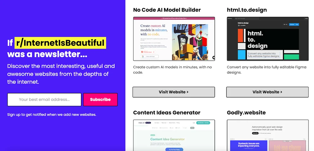 Internet Is Beautiful screenshot 2 of 2