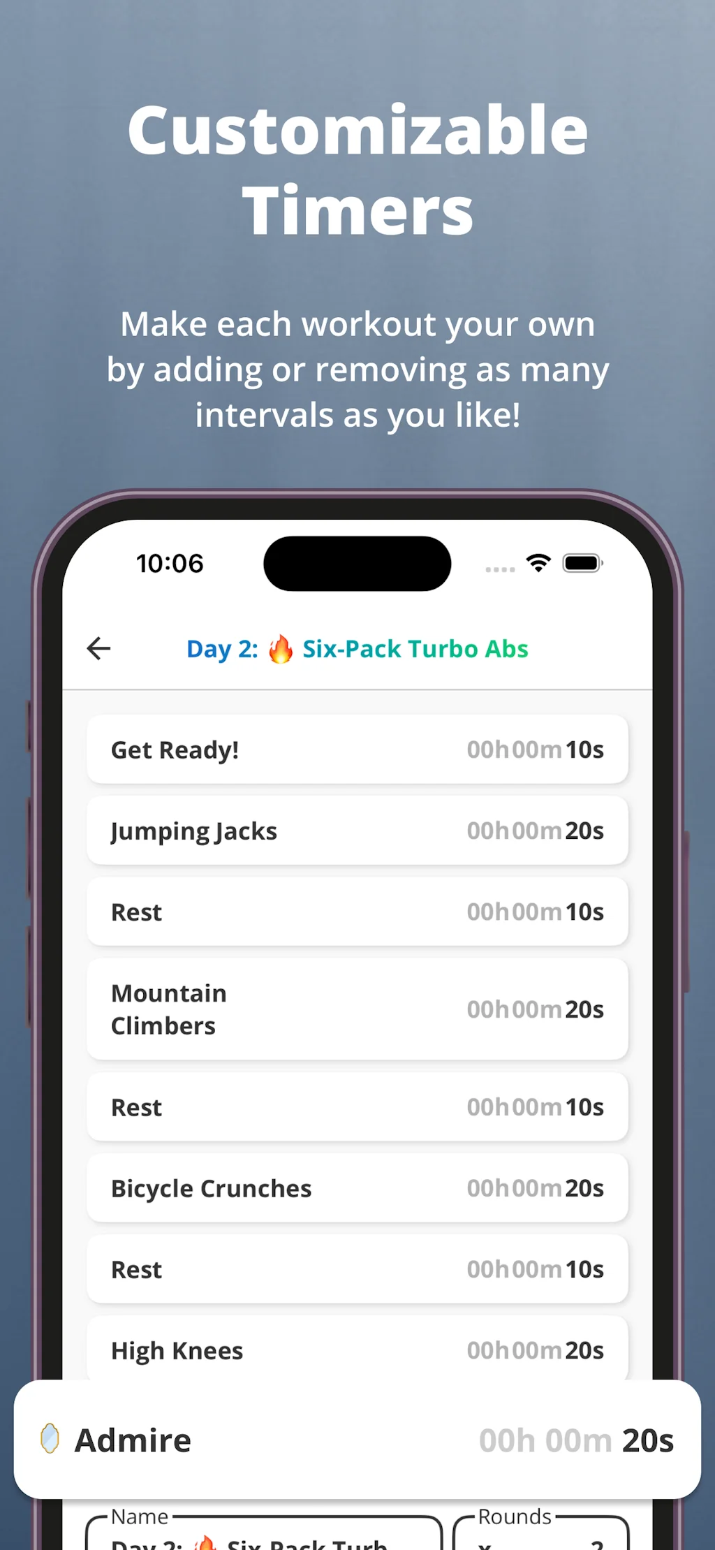 Interval - Ultimate HIIT Timer screenshot 4 of 6