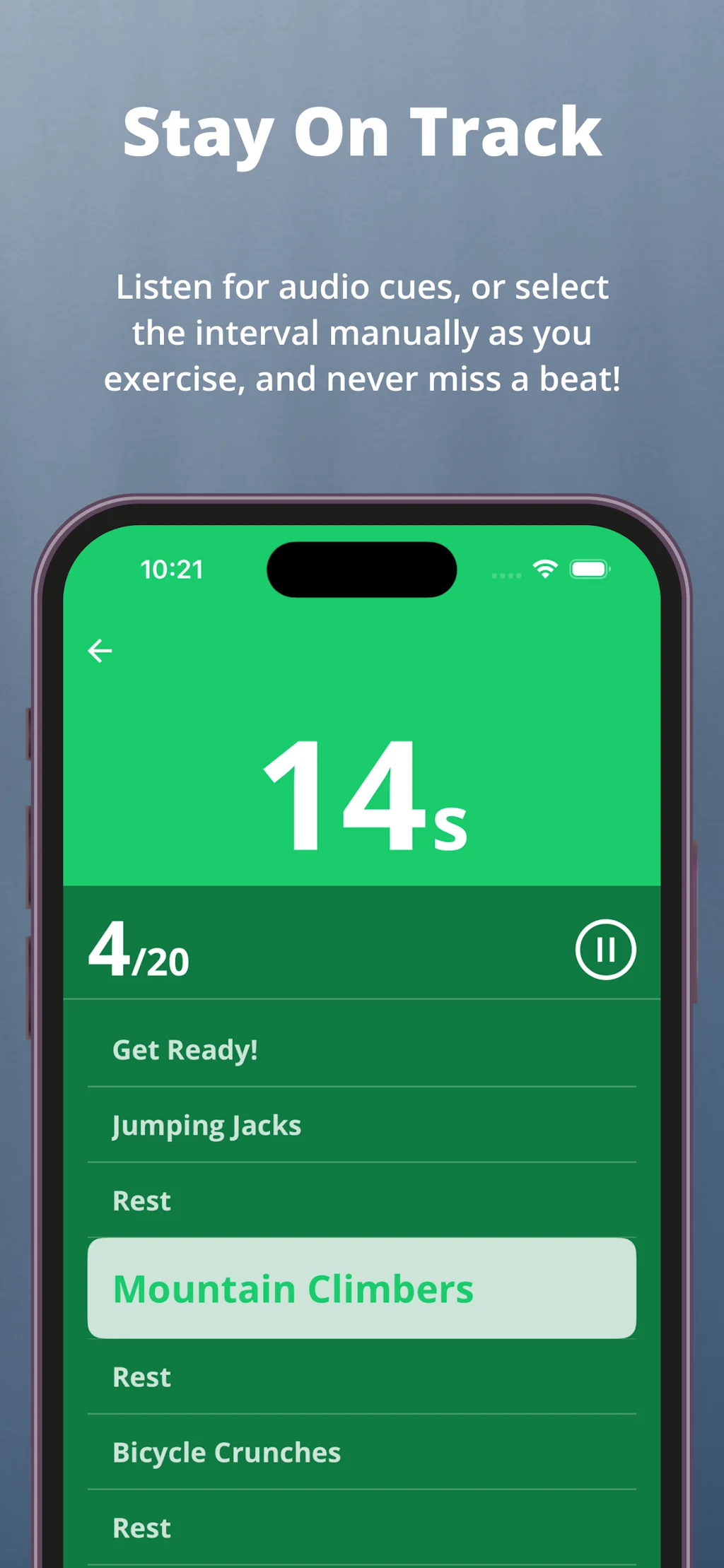 Interval - Ultimate HIIT Timer screenshot 5 of 6