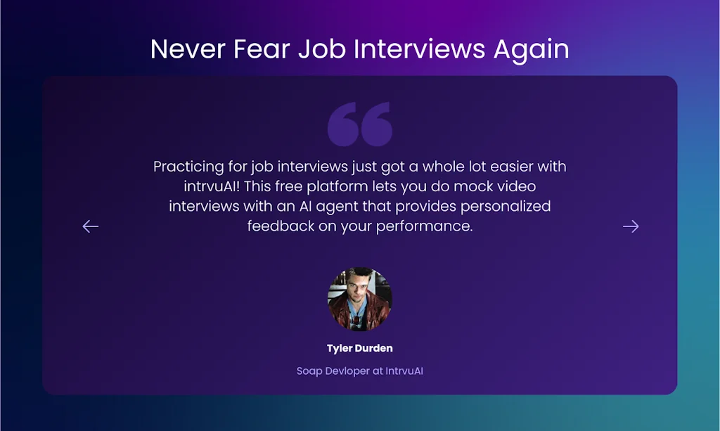 IntrvuAI screenshot 1 of 3